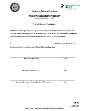 Form 102P DHH Louisiana New Dhh Louisiana