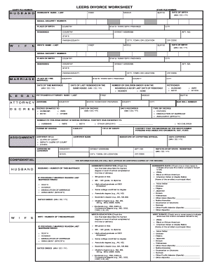 Orleans Parish Divorce Forms