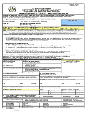 La Deq Reg 01  Form