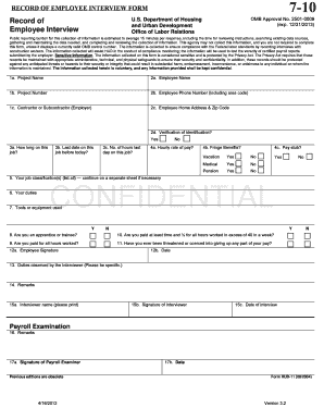 Hud 11  Form