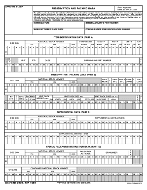 Dd Form 2326