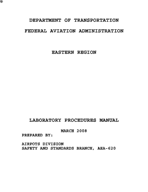 Erlpm Federal Aviation Administration Faa  Form