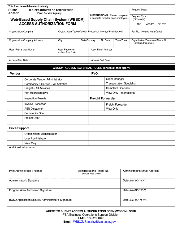 Wbscm Vendor Registration Form