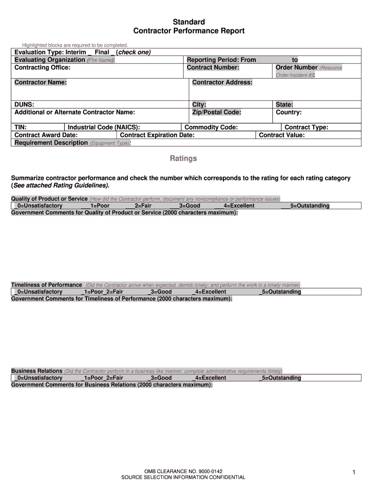 Contract Data  Fs Fed  Form