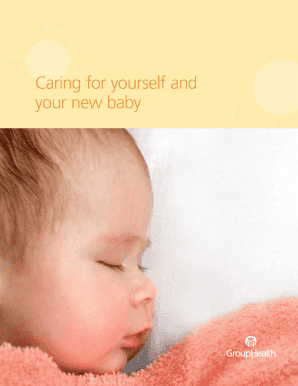 Caring for Yourself and Your New Baby Group Health Cooperative Provider Ghc  Form
