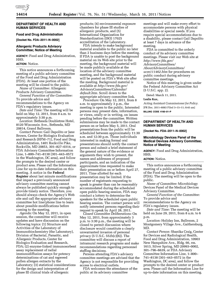 Allergenic Products Advisory Gpo Form