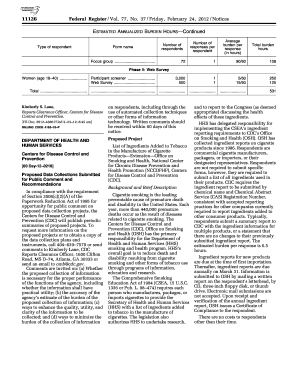 Federal RegisterVol 77, No 37Friday, February 24, Notices Gpo  Form