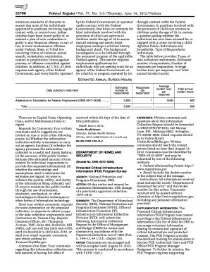 Minimum Standards of Character to Gpo  Form