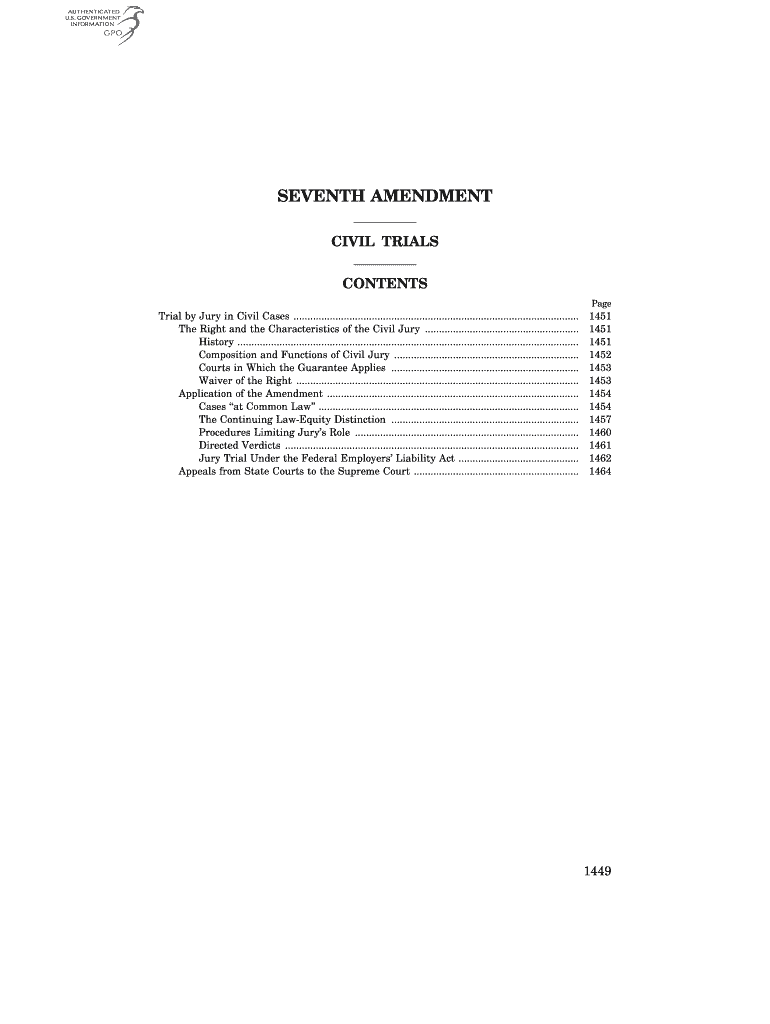 CIVIL TRIALS  Form