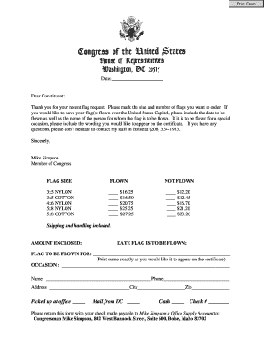 Flag Request Form HQDA Information Systems Security