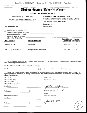 United States V Saybolt North America Inc Judgement 1st January United States V Saybolt North America Inc Judgement 1st January   Form