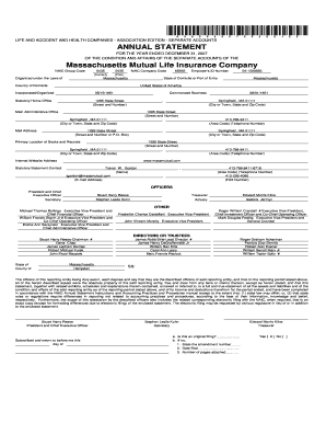 65935 Massachusetts Mutual Life Insurance Company Original Filing Separate Accounts SEPA Original Filing  Form