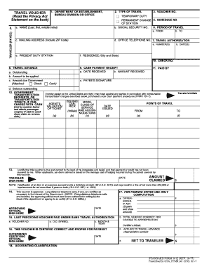 Sba Voucher  Form