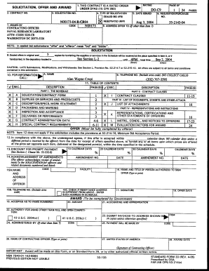 COST REIMBURSABLECPFF  Form