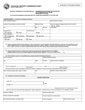 The APPLICATION for APPLICANT STATUS is State of Indiana in  Form