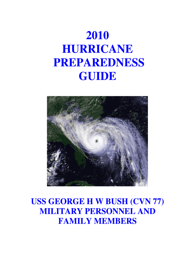 HURRICANE PREPAREDNESS GUIDE US Navy Hosting Public Navy  Form