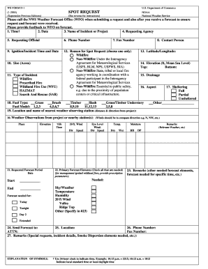 D1 Form NOAA Erh Noaa