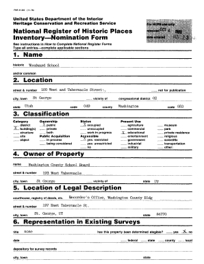 Historic Woodward School Andor Common Pdfhost Focus Nps  Form