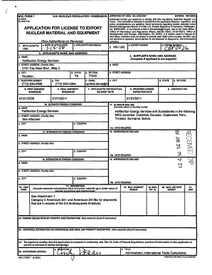 CBP0026 ExportImport License Application January 18, Public Pbadupws Nrc  Form
