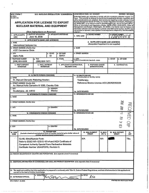 CBP0005b ImportExport License Application June 16, Public Pbadupws Nrc  Form