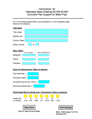 Design Assumptions for  Form