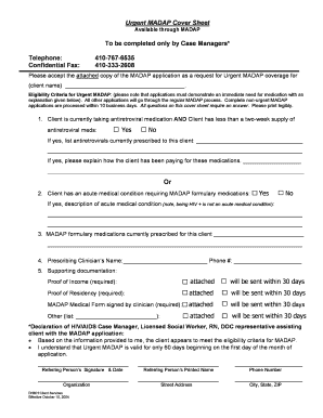 Madap Application Form