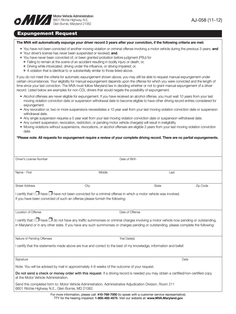 Get and Sign Aj 058 Form