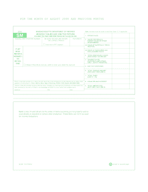 Form St 9 Massachusetts