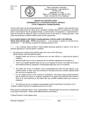 Form 216 D Virginia State Corporation Commission Scc Virginia