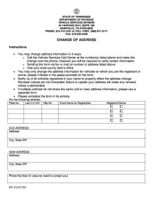 Rv F1321701  Form