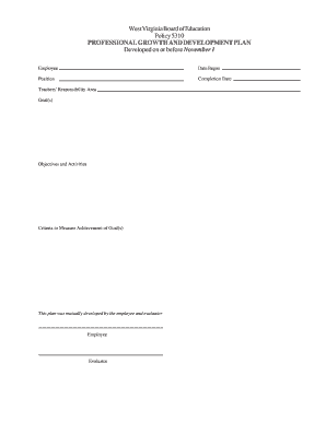 Where Can I Find a Copy of Wvde Policy 5310 Form