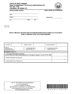 Editable Wv Spf 100es  Form