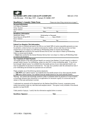  Bankers Life Insurance Full Surrender Form 2009-2024