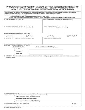 Navmed 1520 18  Form