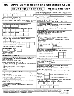 Update Interview NC Department of Health and Human Services Ncdhhs 2012