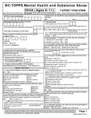  QP First Initial & Last Name Sign LME Assigned Consumer Record Number 11 Ncdhhs 2011