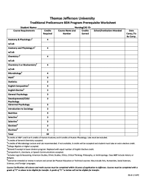 Thomas Jefferson University Jefferson  Form