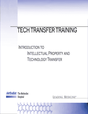 TECH TRANSFER TRAINING  Form