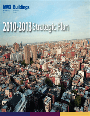 Strategic Plan NYC Gov Nyc  Form