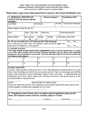 Nyc Pppd Permit  Form