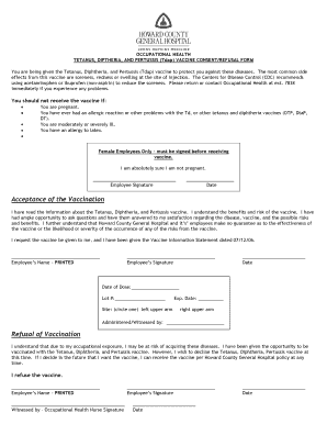 Tdap Vaccine Full Form