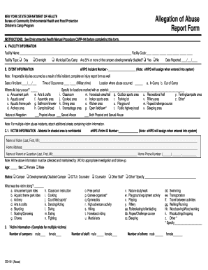 Environmental Health Manual Procedure Csfp 146 Form