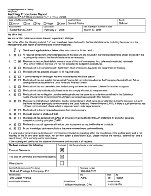 Required Supplemental Information State of Michigan Michigan