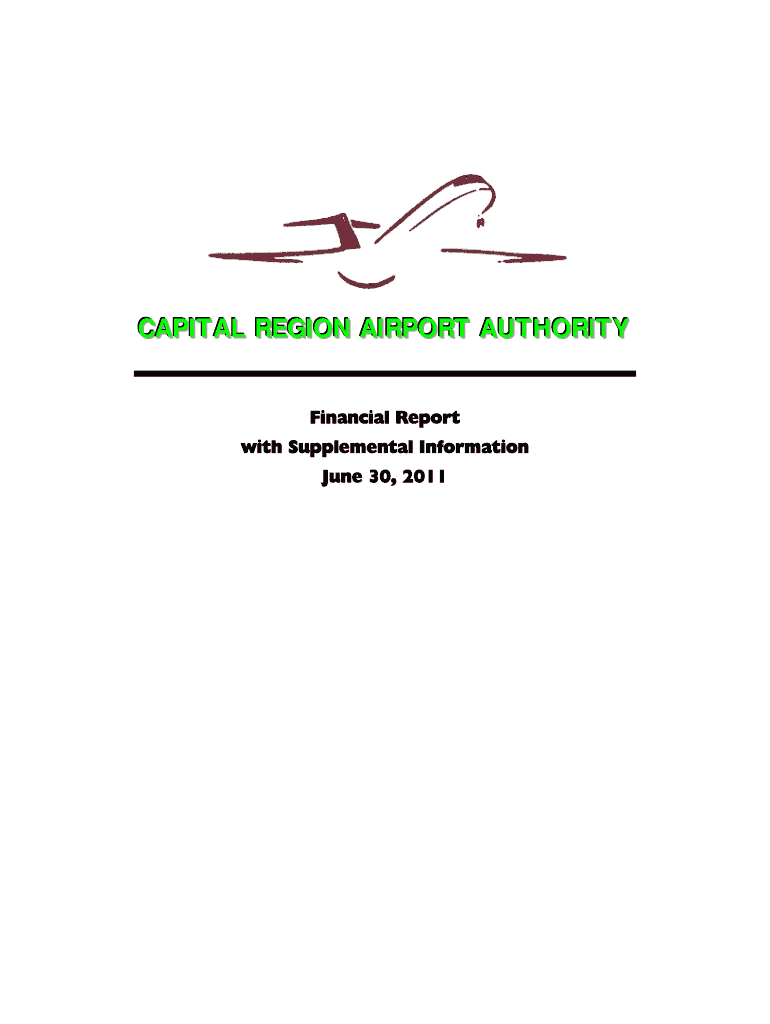 Capital Reg Airport Auth 0611 DOC Form 496, Auditing Procedures Report Michigan