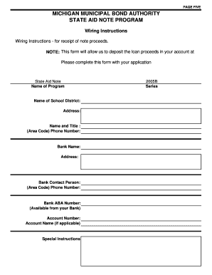 Bridge Application W Wiring Instructions  Form