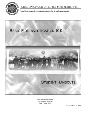 Firefighter Observation Report Form