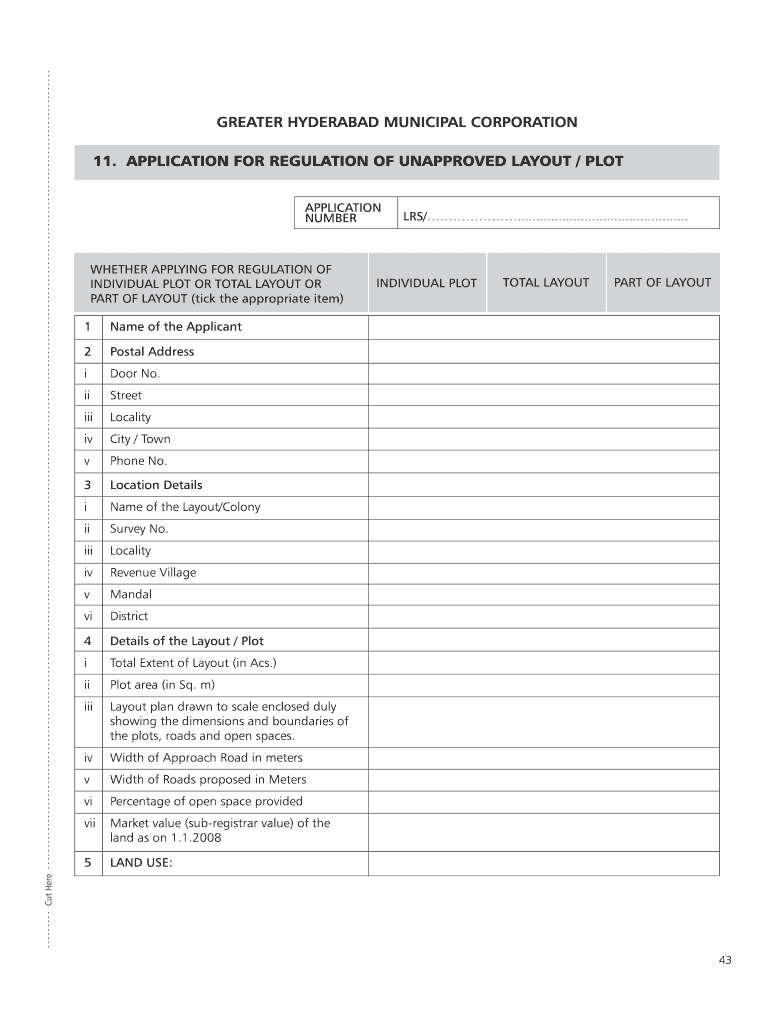 Lrs Application Form