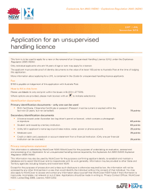 Uhl Licence  Form