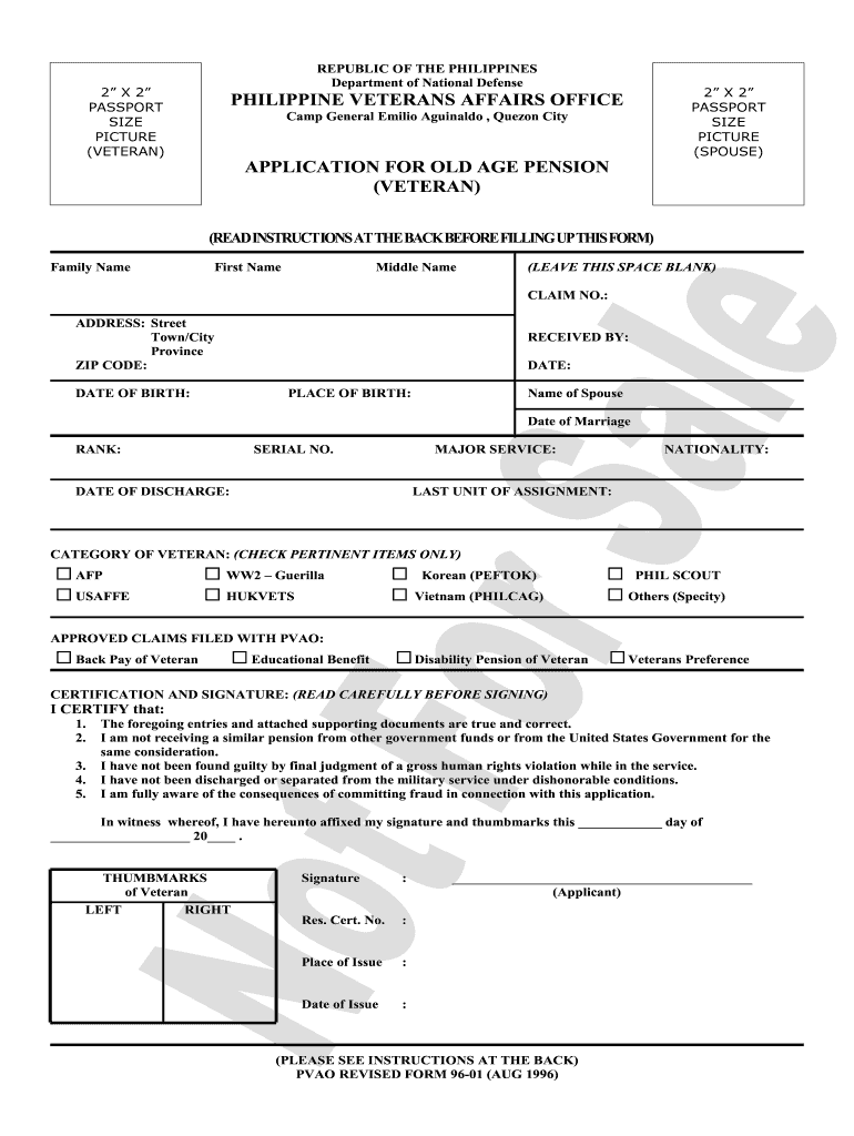 Pvao Online Update  Form