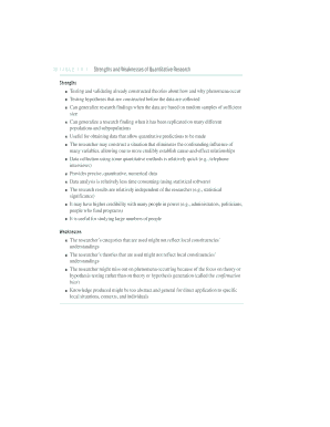 Weaknesses of Quantitative Research PDF  Form